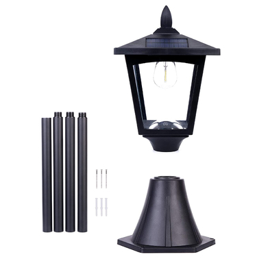 67'' Solar Garden Post Light Waterproof IP54 For Yard Garden Pathway