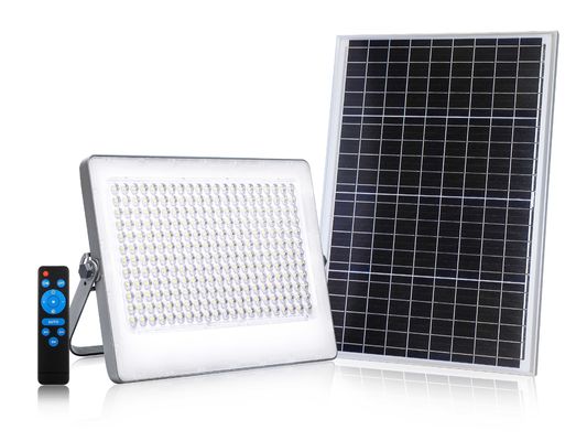 80CRI 3000K Solar Panel Flood Lights Slim Outdoor LED 500W Motion Sensor