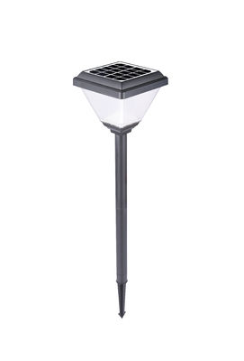 6500K 160lm LED Solar Powered Garden Lights Square IP65 ABS PC Material 2W