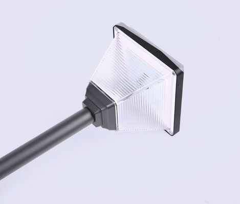 6500K 160lm LED Solar Powered Garden Lights Square IP65 ABS PC Material 2W