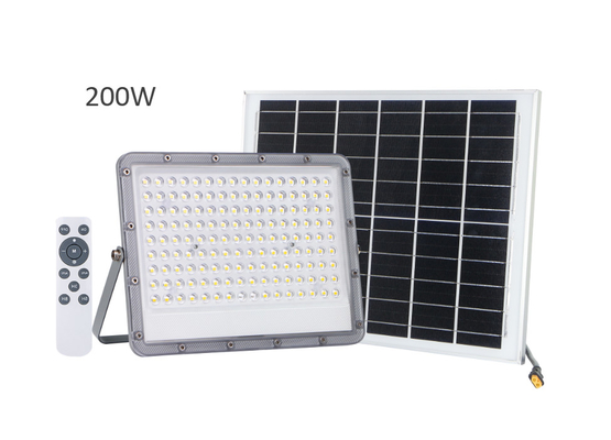 22mm Thickness Solar Panel Flood Lights 200W 2000lm CB With Pouch Cell Battery