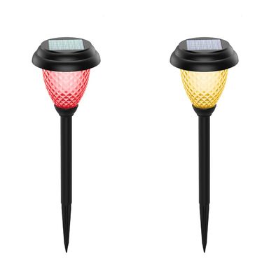 Waterproof Solar Pathway Lights Outdoor Seven Color Changing Auto On / Off