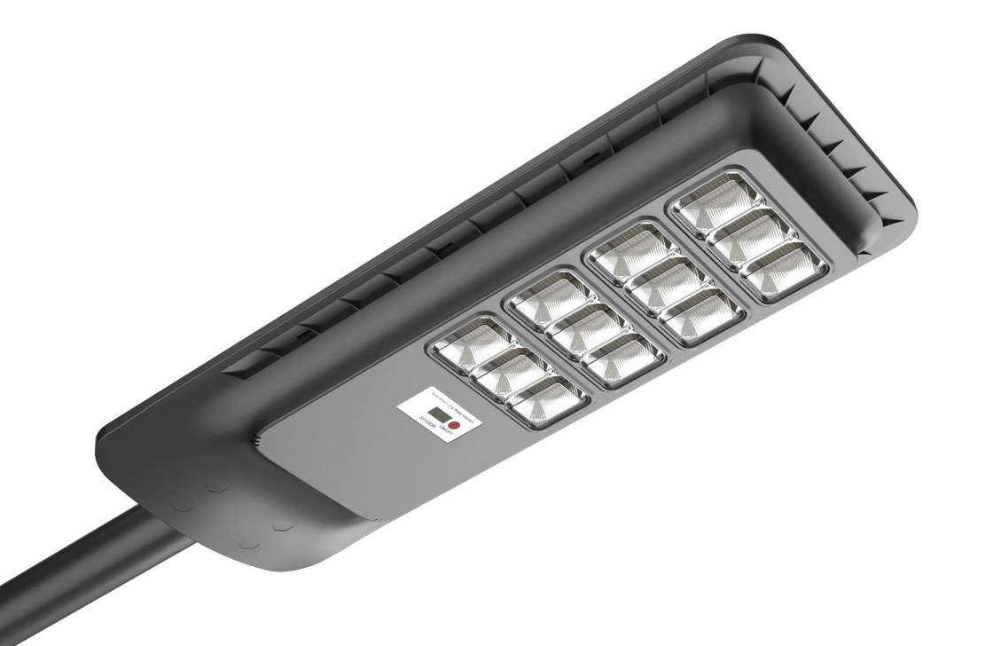 DIALUX Solar Street Lights High Lumen LED Radar Sensing All In One ABS Material Body