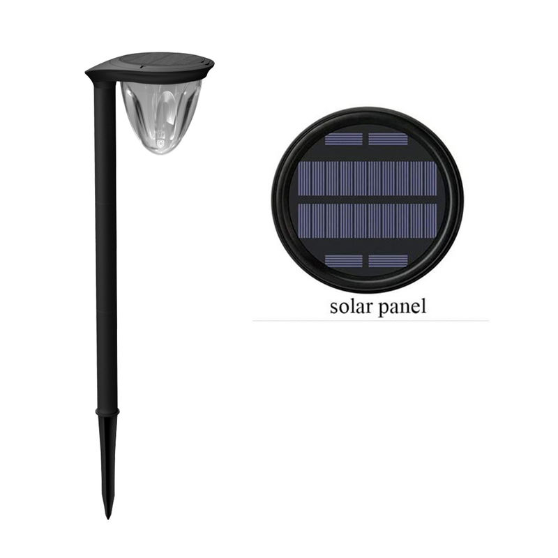 2200mAh 1.5W Garden Ground Solar Lights , 500lm IP65 Waterproof Solar Lights