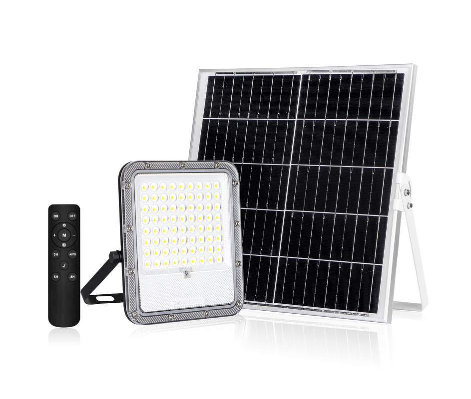 3.7V 12AH Solar Panel Flood Lights With PC Lens